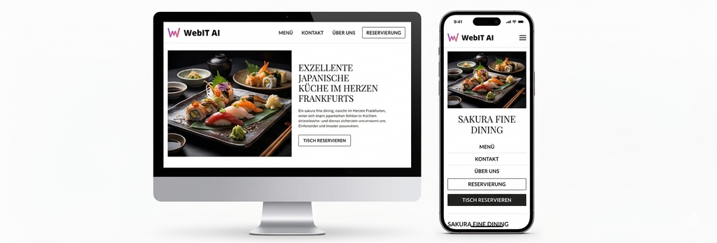 WebIT AI - Premium Gastro-Paket (inkl. KI-Bot)